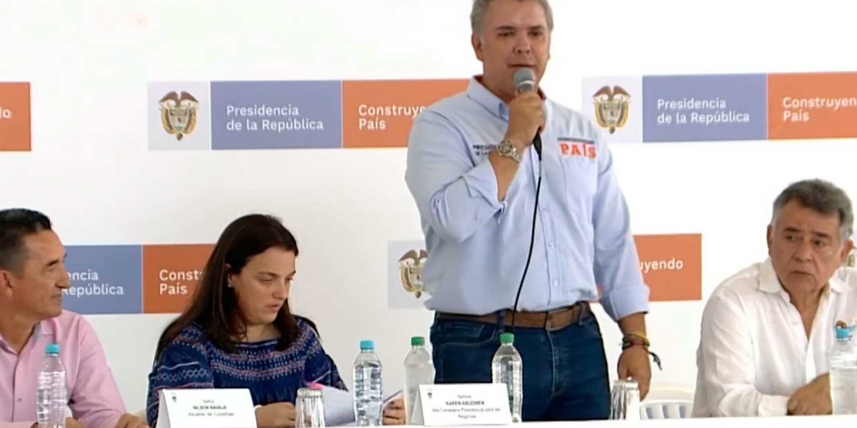 Presidencia l Mandatario fue enfático en señalar que “el monopolio de las armas en nuestro país recae sobre el Estado".