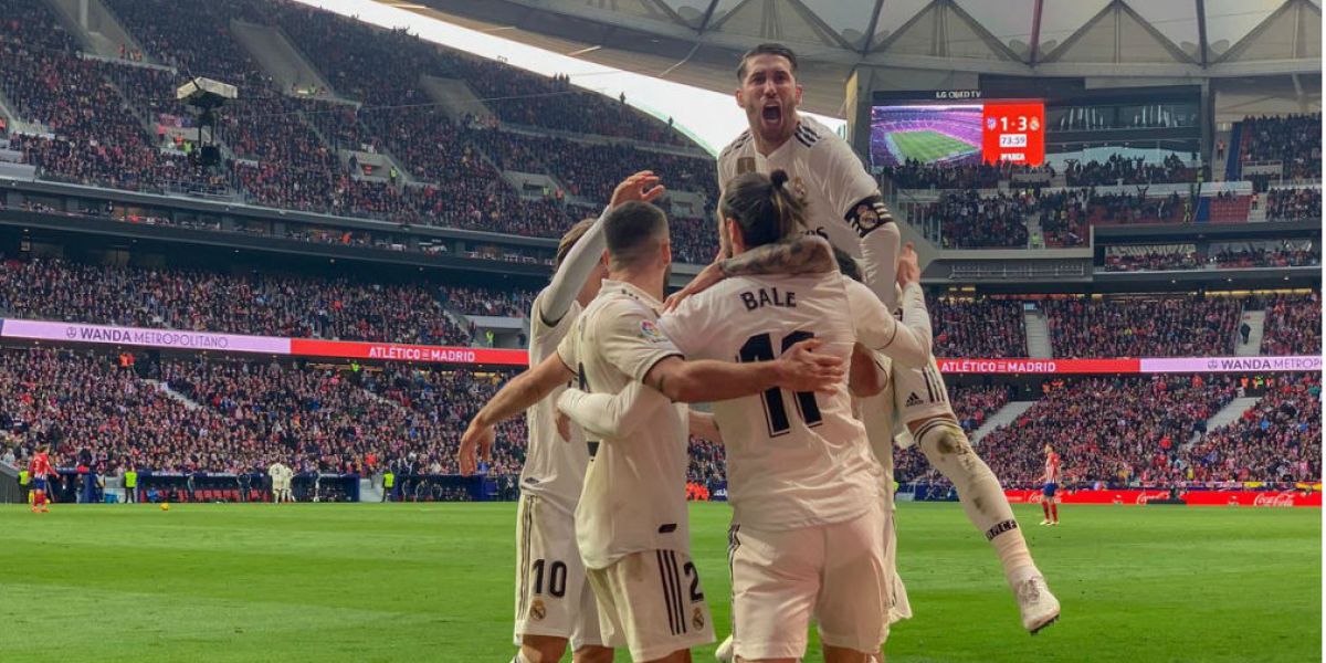 @Realmadrid Los dirigidos por el argentino Solari festejaron y guardan las esperanzas de alcanzar al líder Barcelona.