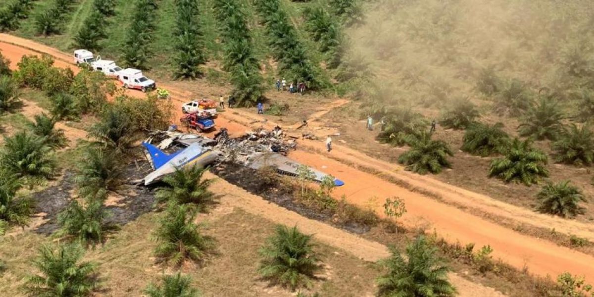 El Tiempo Tragedia aérea en el Meta
