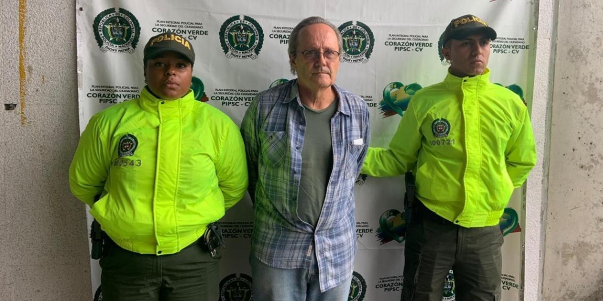 Fiscalía Thomas Michael Renno, capturado en el aeropuerto de Rionegro, Antioquia.