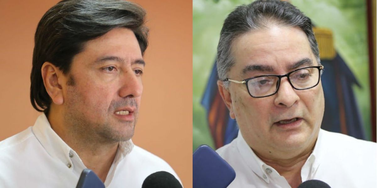 Gobernación del Magdalena Fabián Castillo y Hernando Guida.