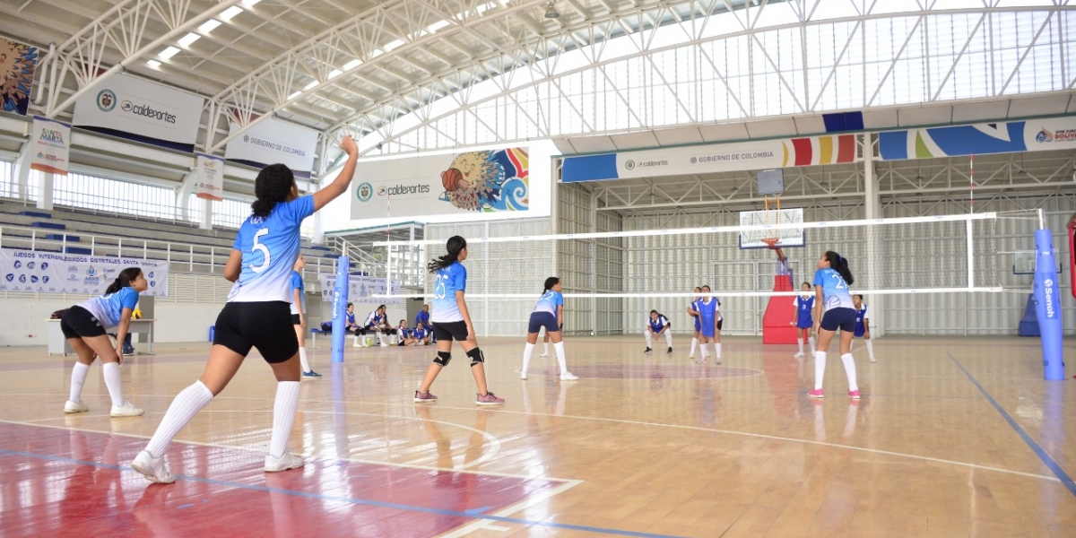 Distrito El voleibol será una de las disciplinas en disputa.