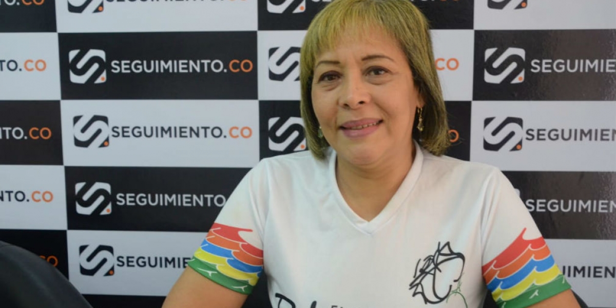 Oscar Mejia-Seguimiento.co La aspirante a la Alcaldía de Ciénaga Blanca Fernández