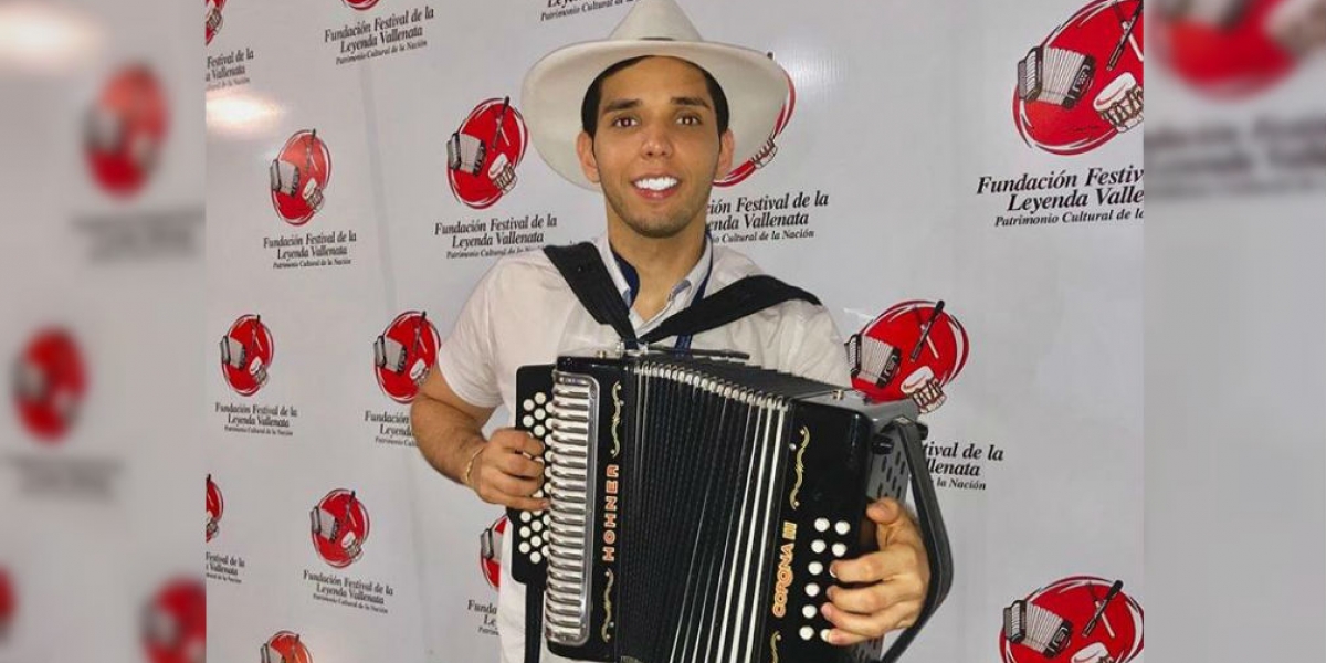 Instagram Jose Sastoque, finalista en la categoría aficionado de la versión 52 del Festival Vallenato.