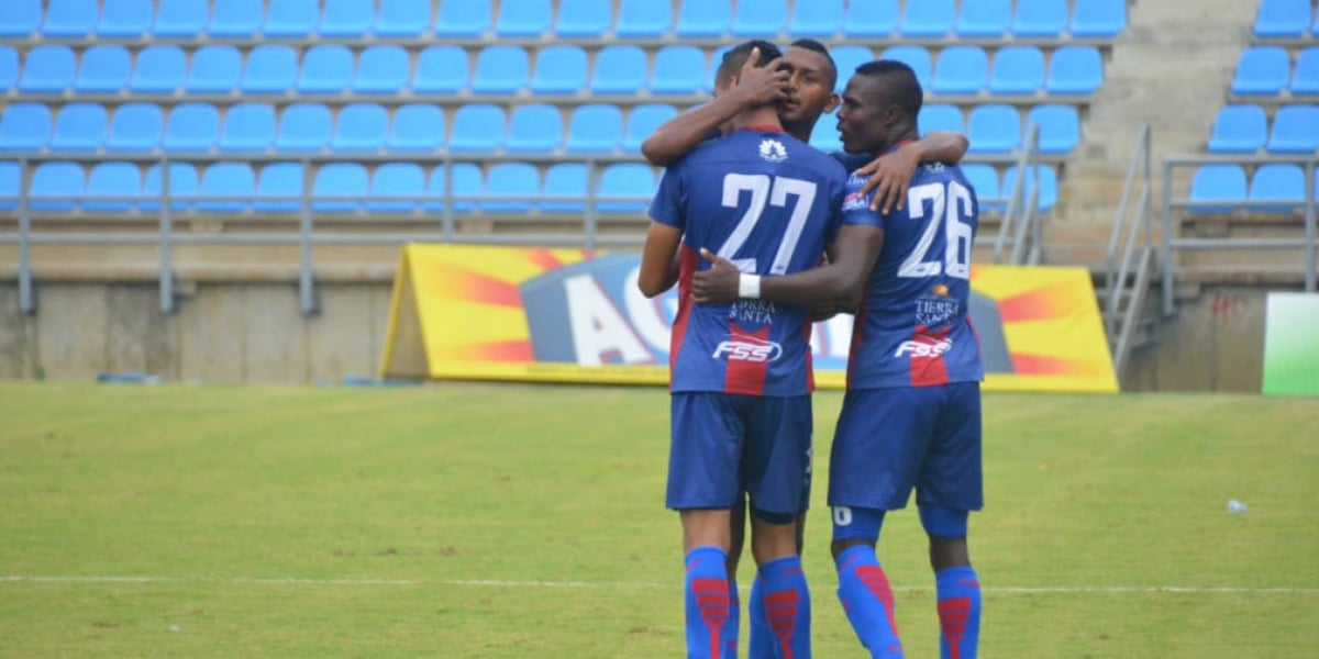 Seguimiento.co Unión Magdalena en el partido ante Real San Andres.