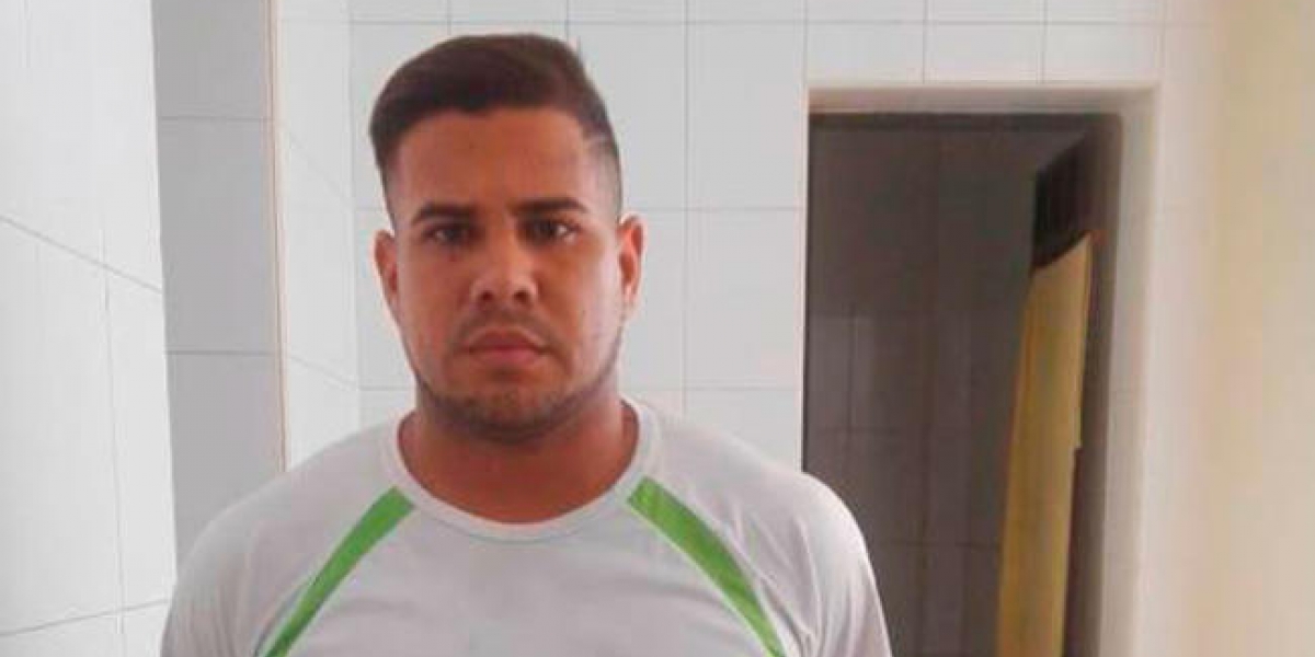 Policía Nacional Edinson Rafael Zabaleta