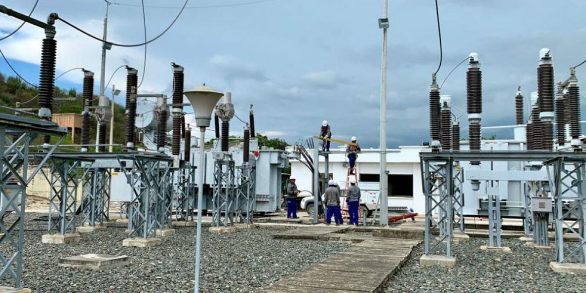 Electricaribe Subestación Libertador.