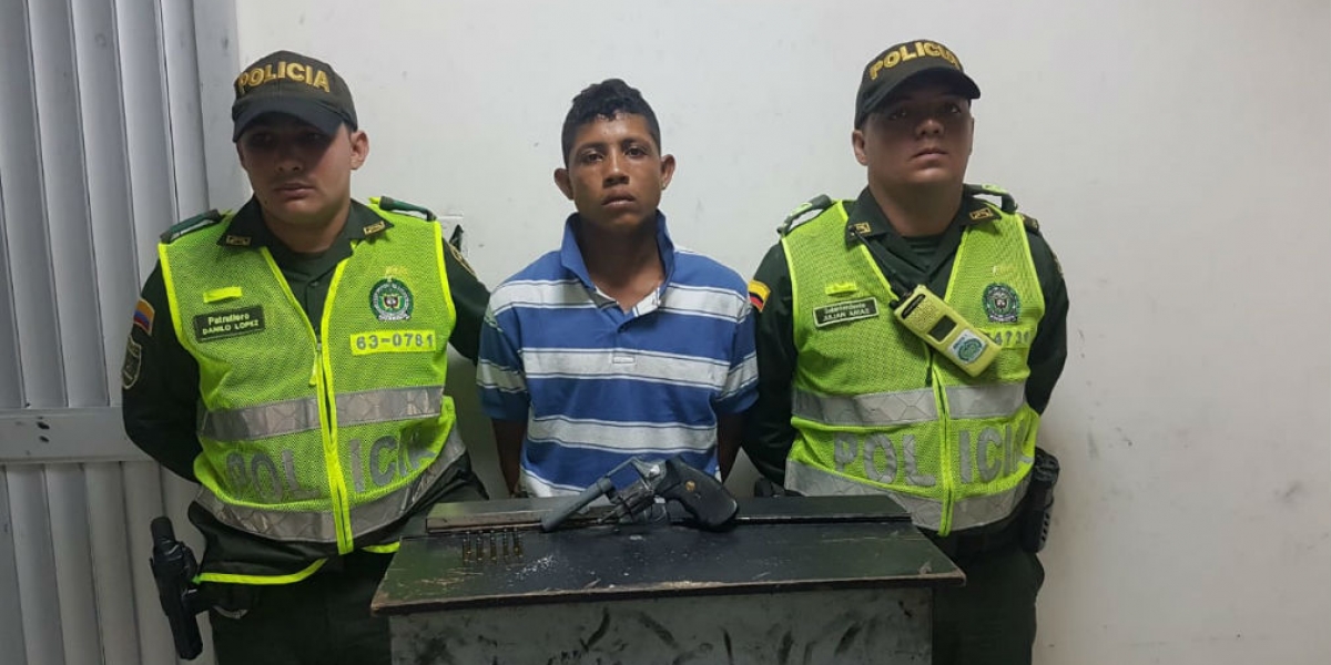 Policía Breyner Alfonso Camargo Ardila.