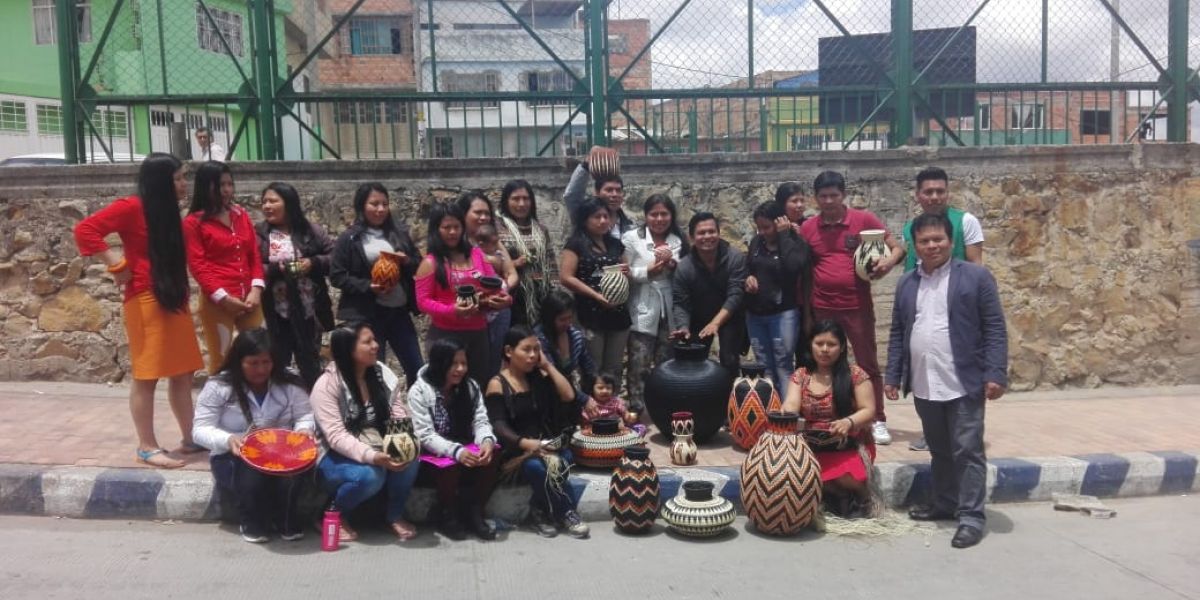 Los beneficiados son 64 artesanos e indígenas Wounaan, estos últimos en condición de desplazamiento y asentados en la capital del país.  