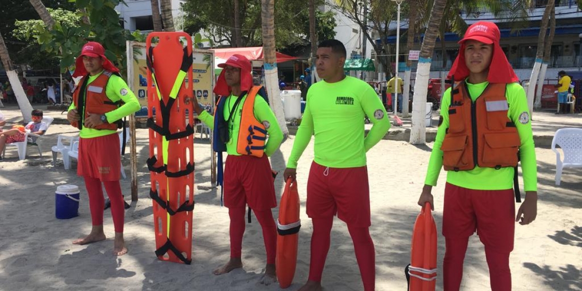 Cortesía El Rodadero y la Bahía vuelven a tener salvavidas