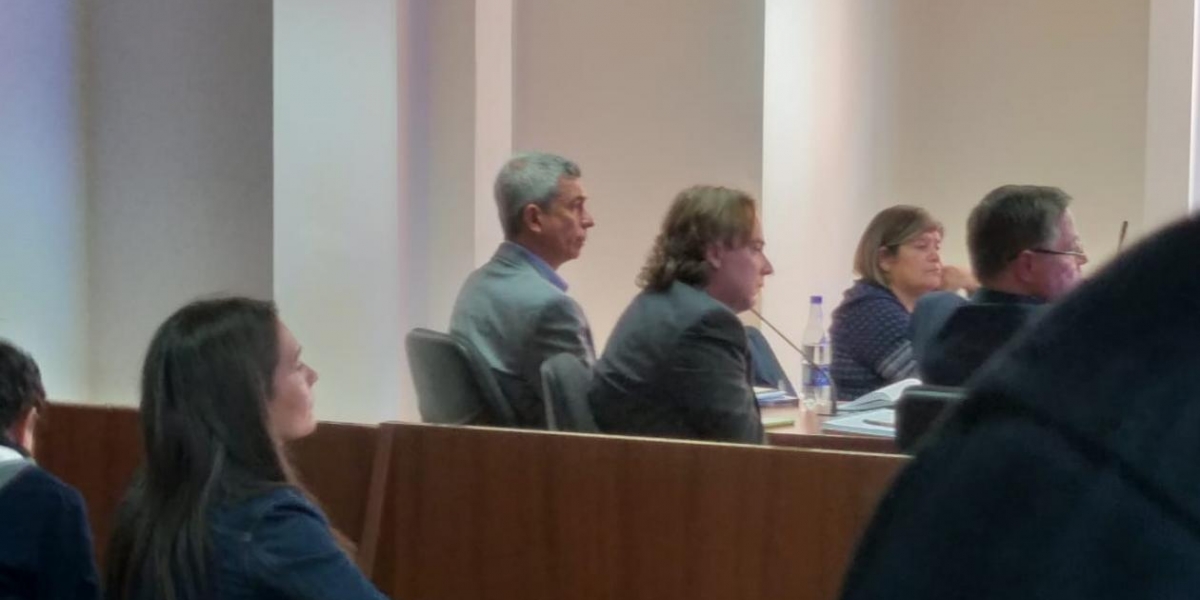 Audiencia al exdirector de Inteligencia del DAS Laude José Fernández Arroyo.