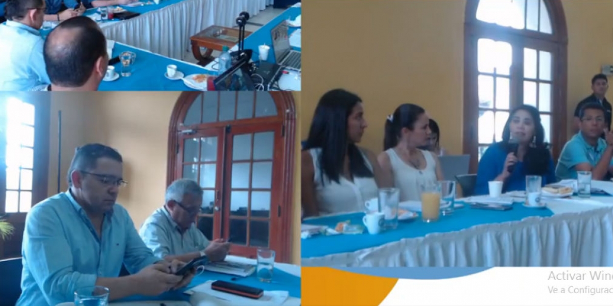 Captura de video La secretaria de Cultura Distrital, Cindy Zawady, consiguió la financiación a última hora para el Festival Gastronómico y la Fotomaratón.