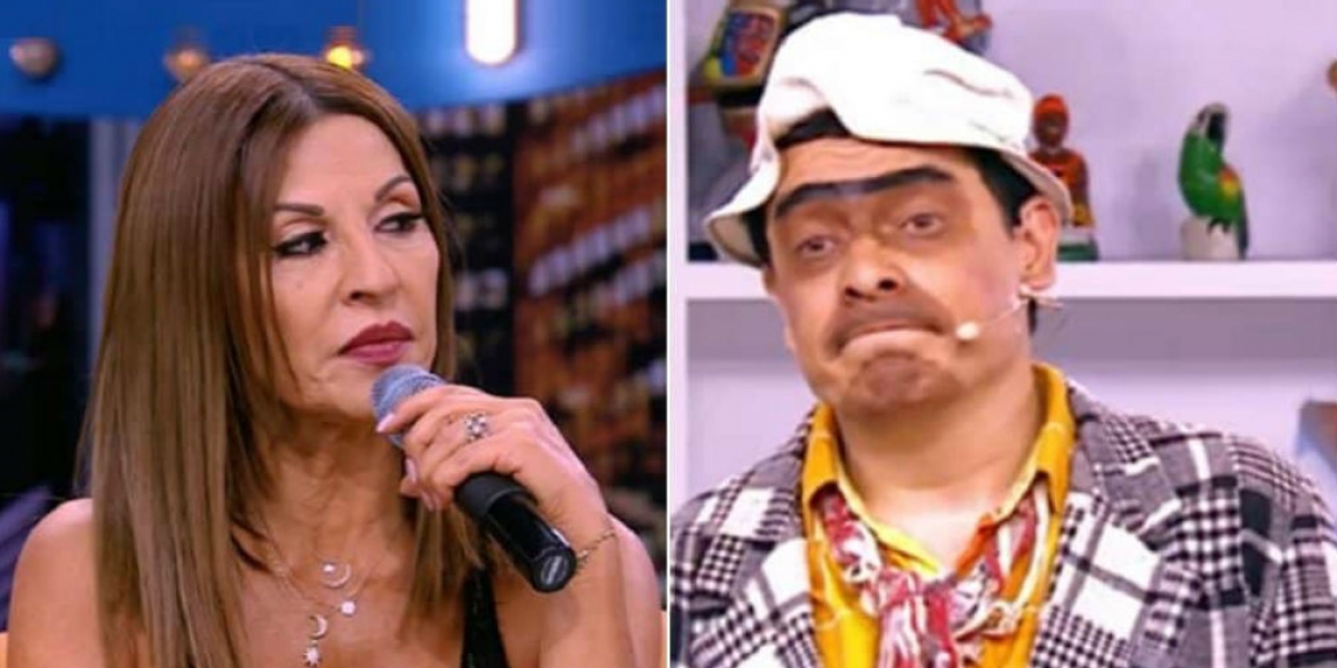 Cortesía Amparo Grisales y el humorista Suso's