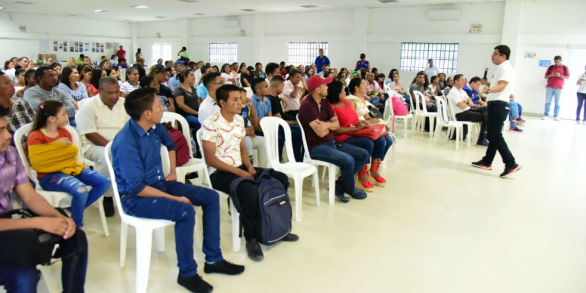 Universidad del Magdalena Rector de Unimagdalena presentó balance y proyecciones del 'Talento Programa Magdalena' en municipio de Fundación.