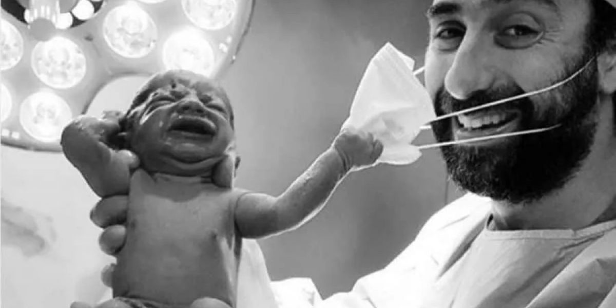 Foto publicada por el obstetra Samer Cheaib. cortesía