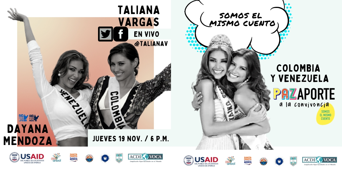  La campaña cuenta con una serie de encuentros en vivo con personalidades en los que se tocarán los temas de la migración y la reconciliación.