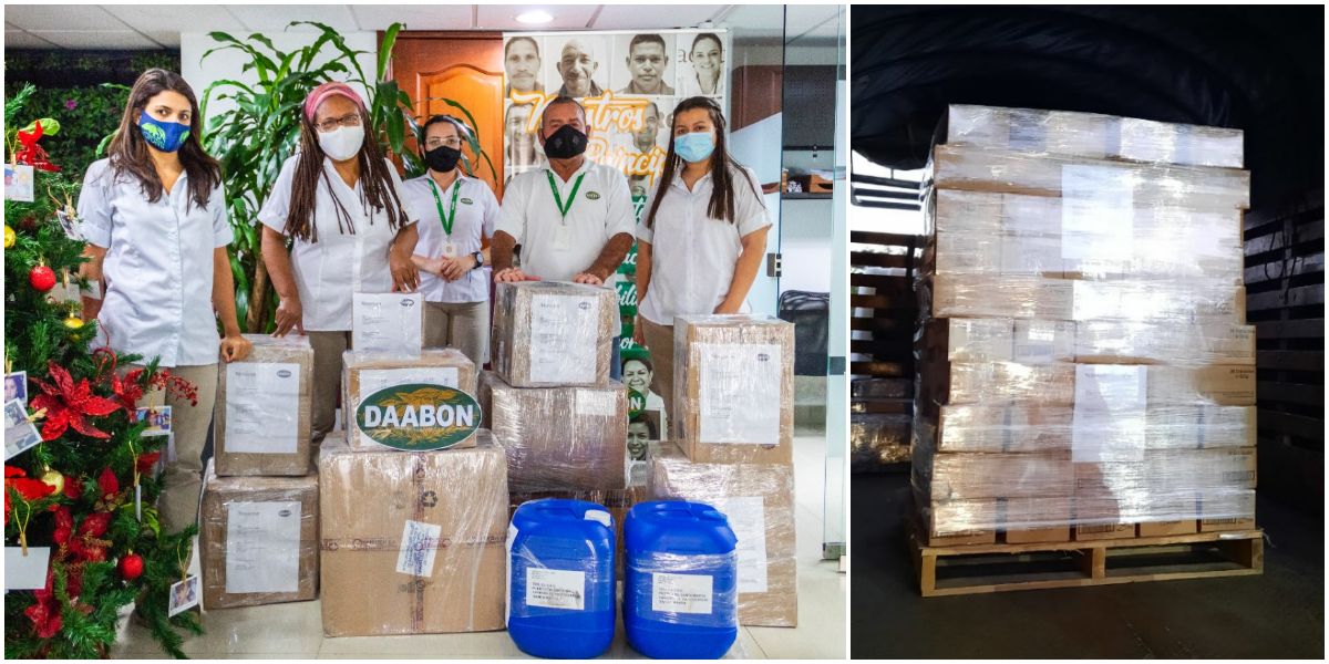 Donación entregada a ProArchipielago. cortesía