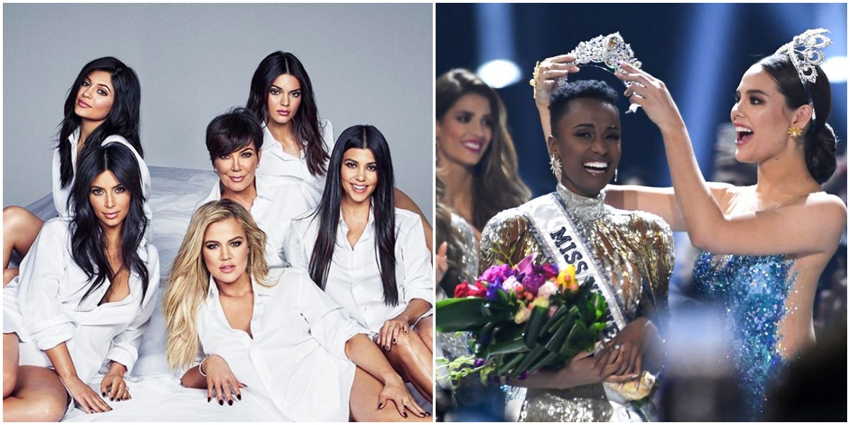 Clan Kardashian y la ultima miss universe. cortesía