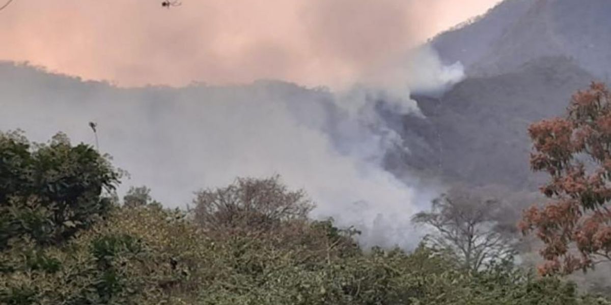 El Heraldo Incendio en la Sierra Nevada de Santa Marta