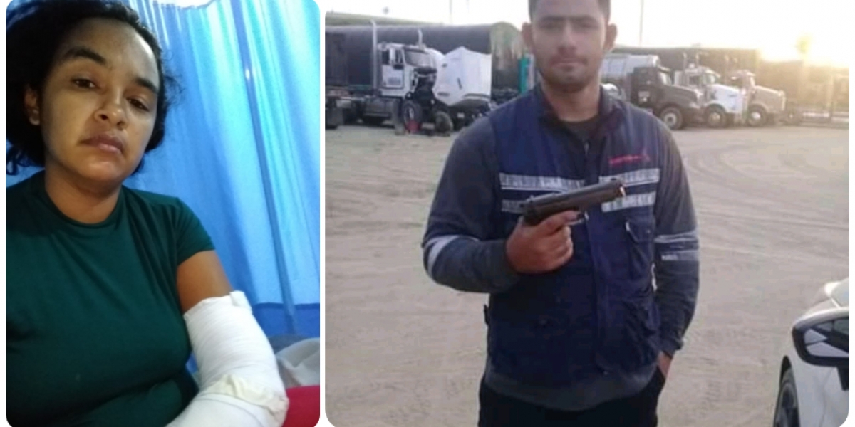 Cortesía Beatriz Muñoz (izq) fue brutalmente agredida por su expareja, un hombre peligroso, según la mamá de la víctima.