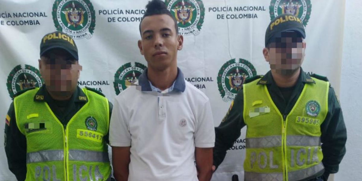 Policía del Magdalena Eduardo Antonio Rodríguez Cardona.