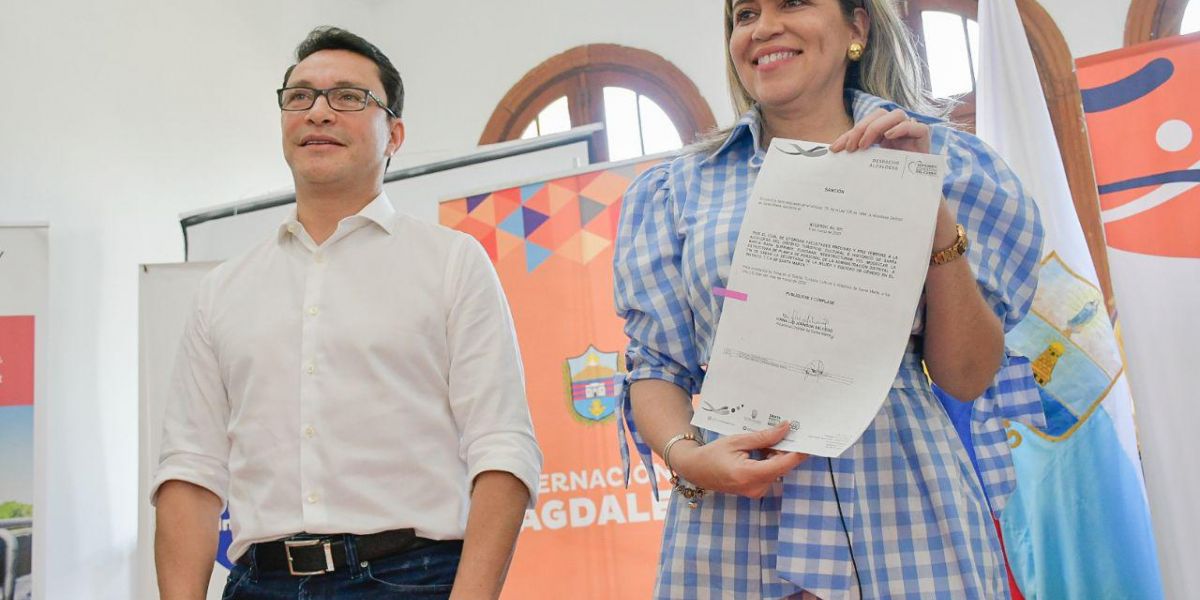 Alcaldía de Santa Marta La alcaldesa Virna Johnson sancionó el acuerdo que crea la Secretaría de la Mujer