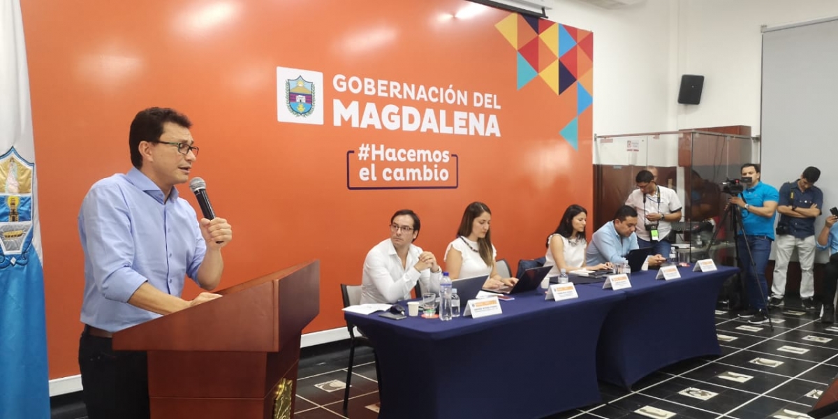 Gobernación del Magdalena La jornada se realizará en el salón Bolívar del Palacio Tayrona