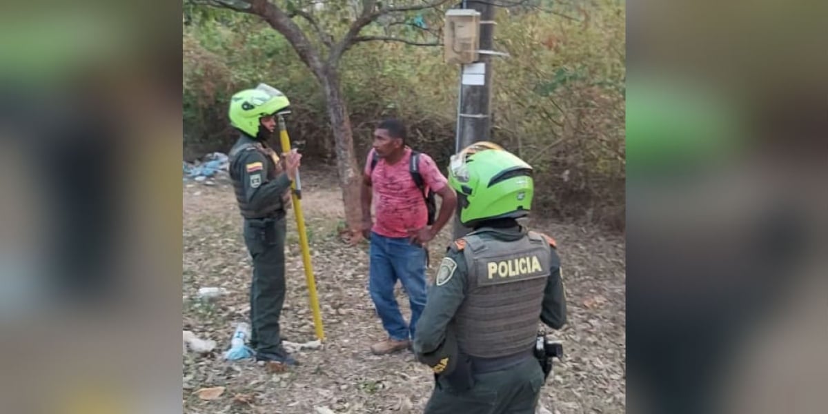 Hombre sorprendido intentando reconectar al motel de manera ilegal.