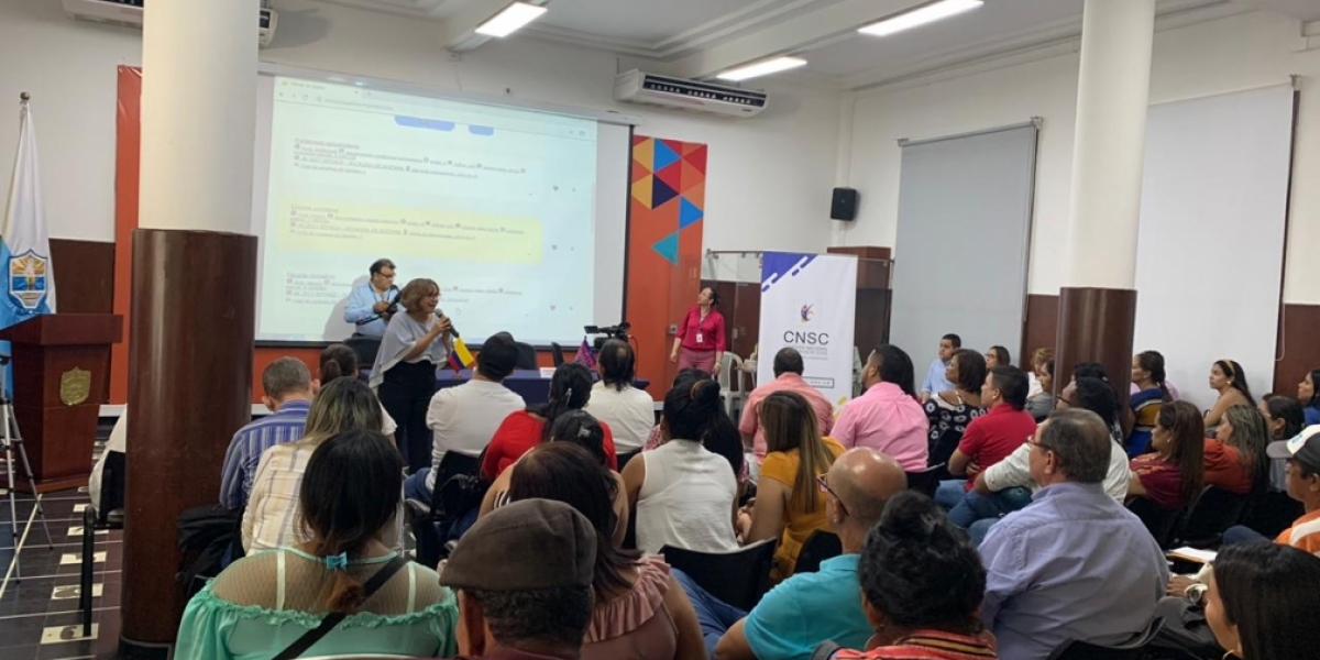 Seguimiento.co El proceso en el departamento se encontraba en la etapa de verificación de cada uno de los documentos de los concursantes para realizar la primera prueba.