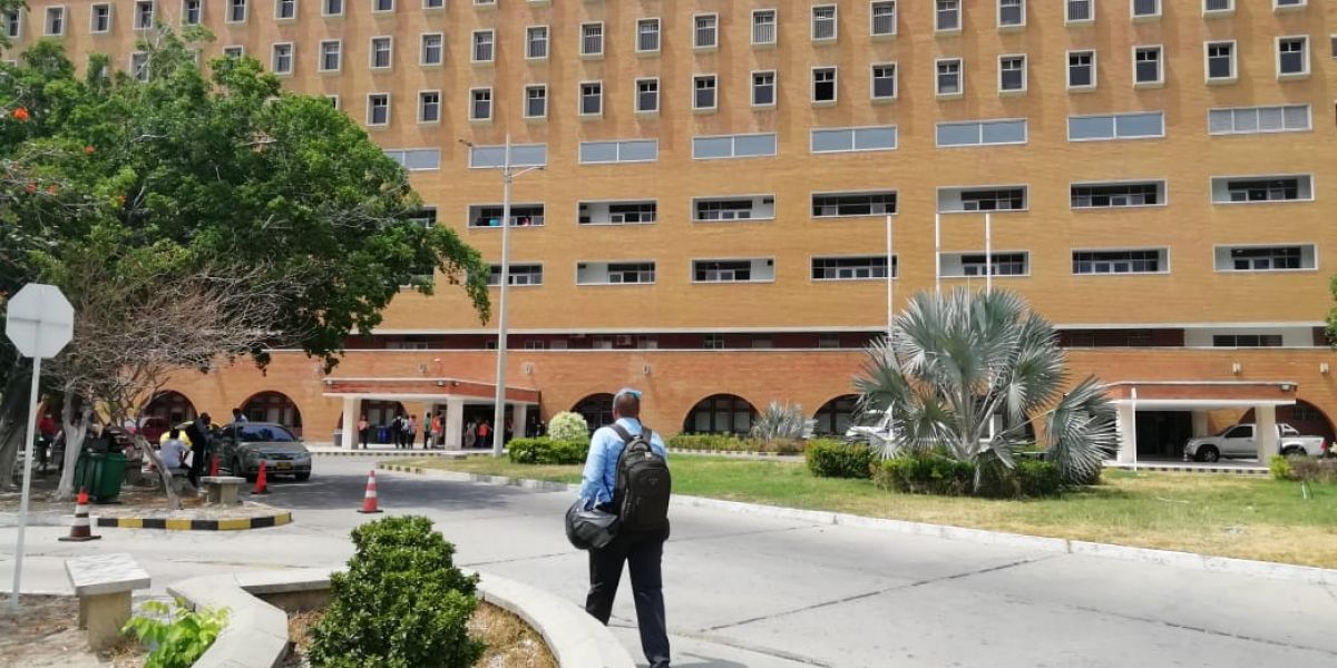 Seguimiento.co La intervención al hospital Julio Méndez se llevó a cabo en la mañana del pasado martes.