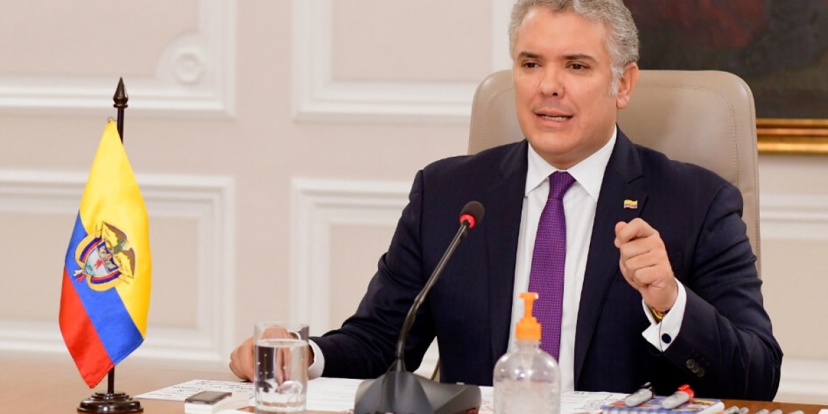 SIG Iván Duque, presidente de Colombia.