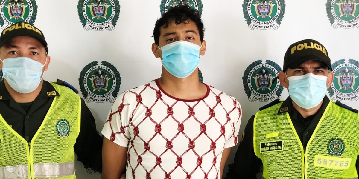 Alfonso Andrés Dajil de Oro, de 22 años señalado de agresión. cortesía