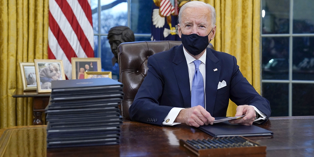 Joe Biden, presidente de los Estados Unidos.
