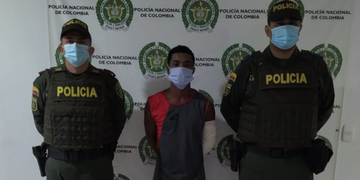 Policía del Magdalena Breiner Enrique Eguis.