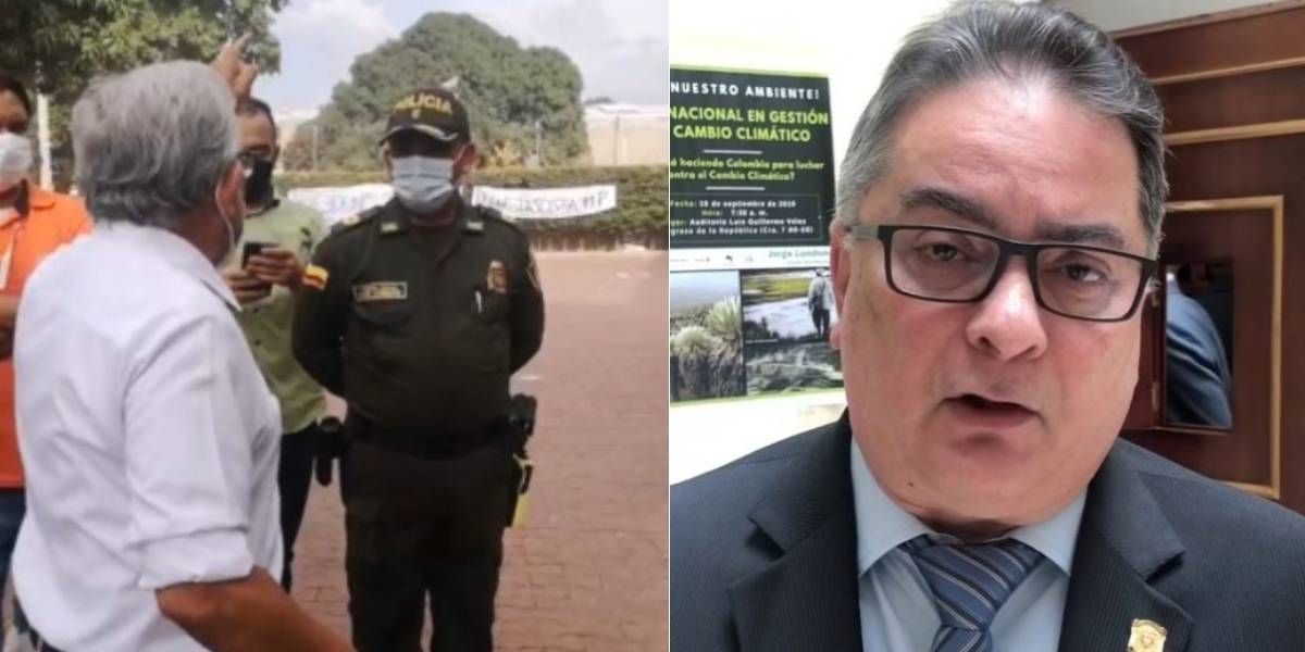Seguimiento.co Amenaza de Adolfo Bula a Policía - Hernando Guida.