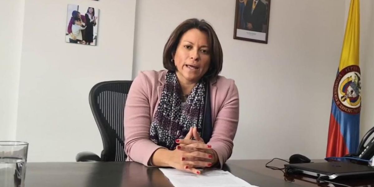 Archivo Natasha Avendaño, superintendente de Servicios Públicos.