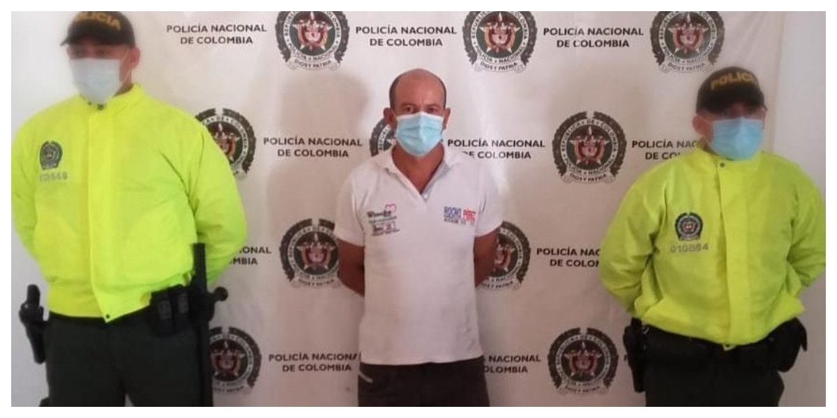 Policía del Magdalena Orlando Rafael Pertuz Angulo