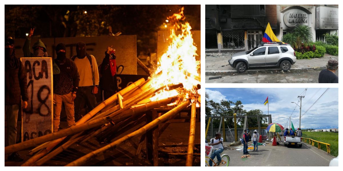 Internet En Cali se han presentado fuertes disturbios, destrozos y muertos en los últimos días.