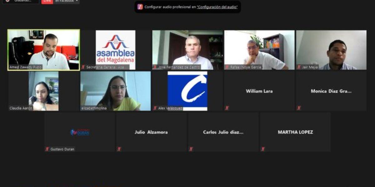 Asamblea El periodo comenzó de manera virtual.