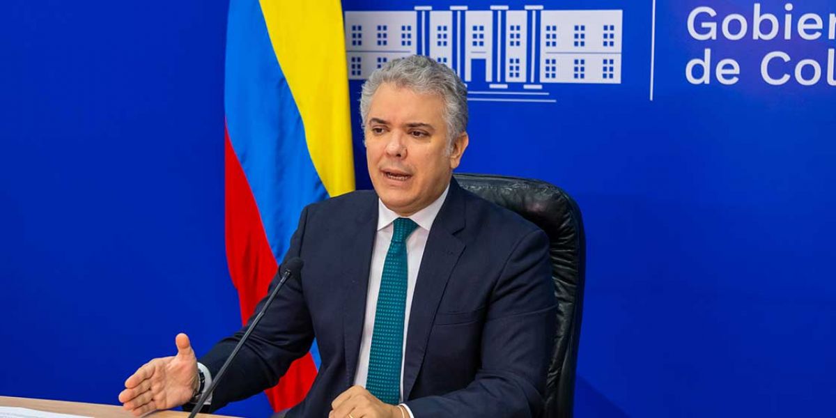 Presidente Duque. 