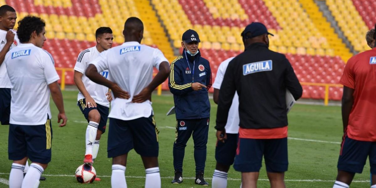 FCF Reinaldo Rueda, DT de la selección Colombia.