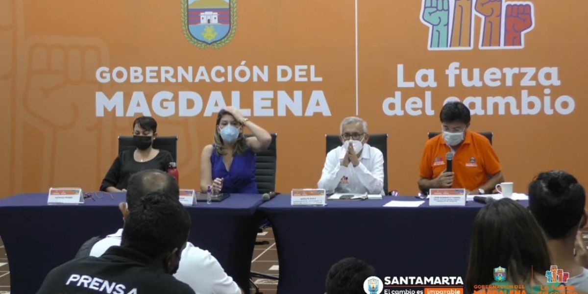 En Vivo Declaración durante la conferencia de prensa por la seguridad del gobernador Carlos Caicedo.