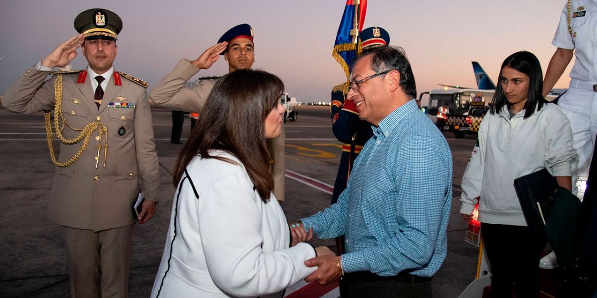 Presidencia Ana Milena Muñoz y Gustavo Petro