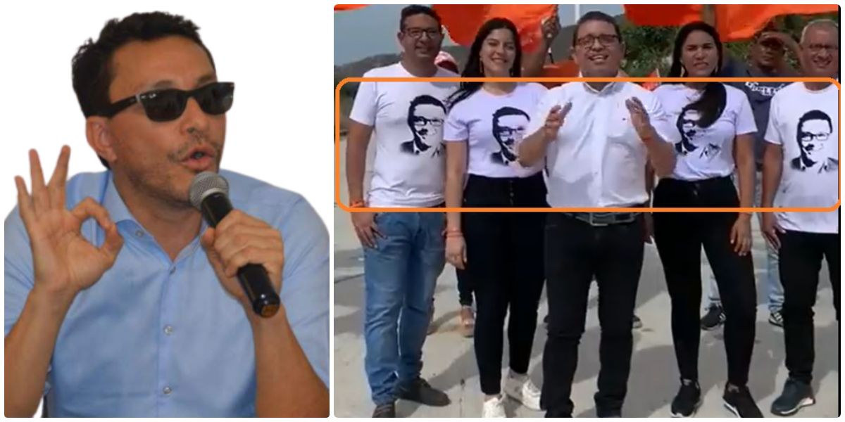 Seguimiento.co Carlos Caicedo se refirió al uso de su imagen en las actividades proselitistas de sus candidatos.