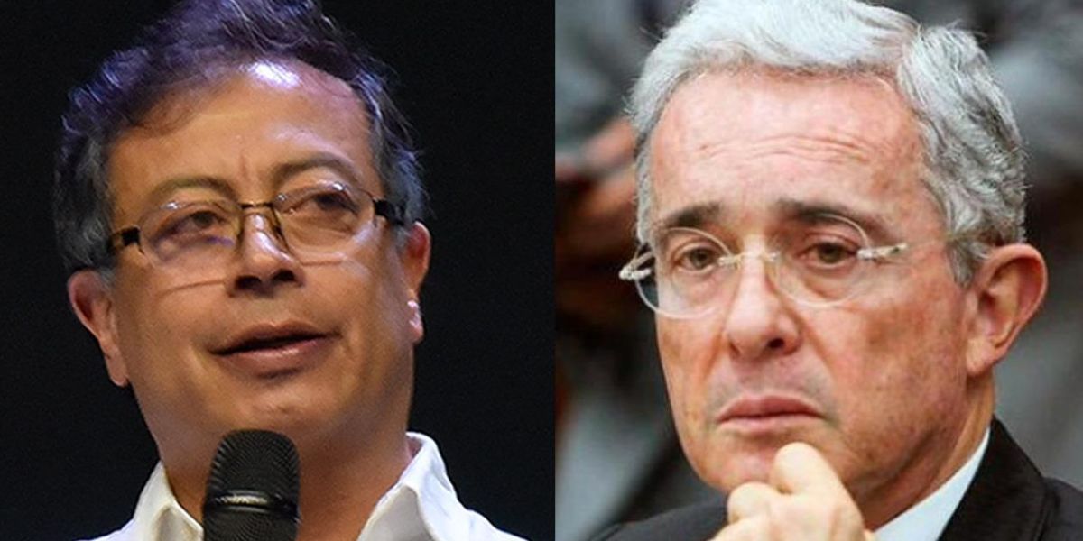 Zona Cero Gustavo Petro y Álvaro Uribe.