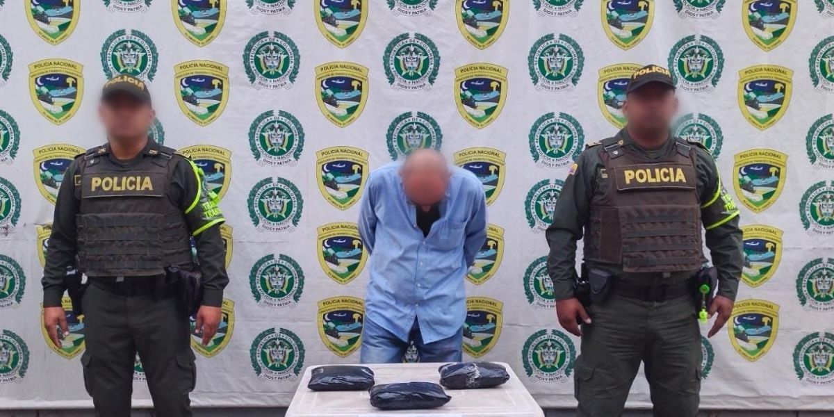 Este hombre fue dejado a disposición de la Fiscalía en turno de Fundación