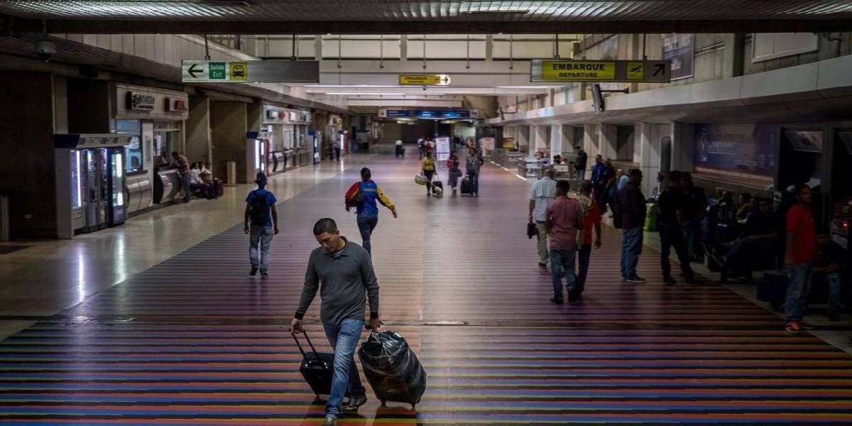 Zona Cero interior de aeropuerto