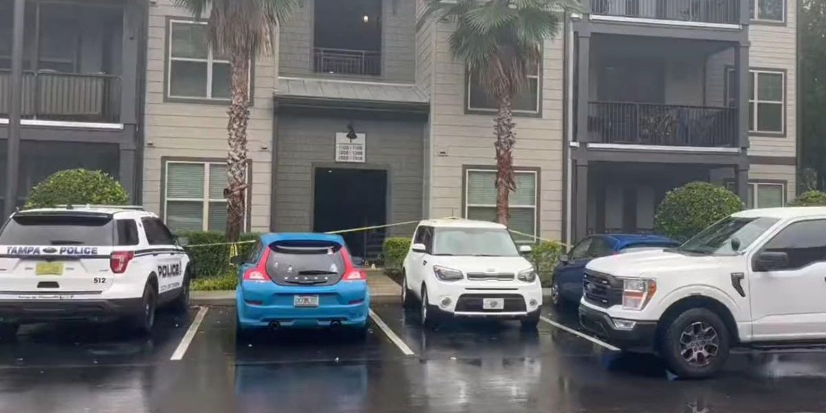 Captura de pantalla. En este edificio de Tampa vivían Alejandra Molina y su hija de 14 años