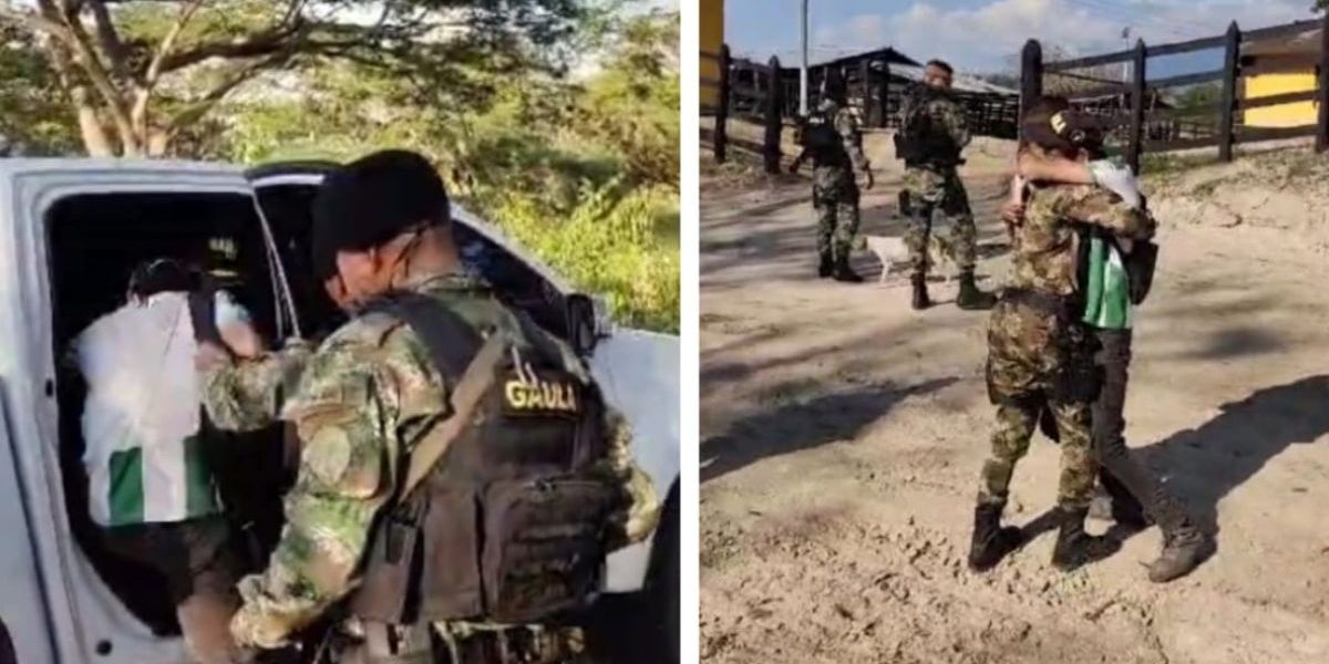 Cortesía Rescate de ciudadano en Algarrobo