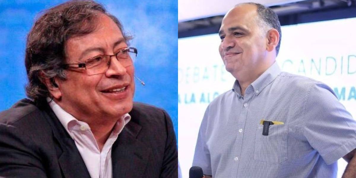 Seguimiento.co Gustavo Petro y Carlos Pinedo.